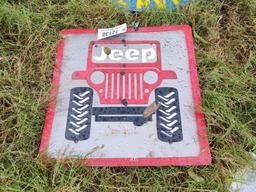 1050 - JEEP SIGN