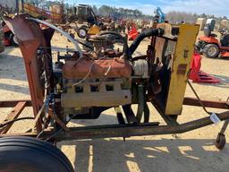 119 - LP 454 ENGINE IRRIGATION PUMP & FRAME