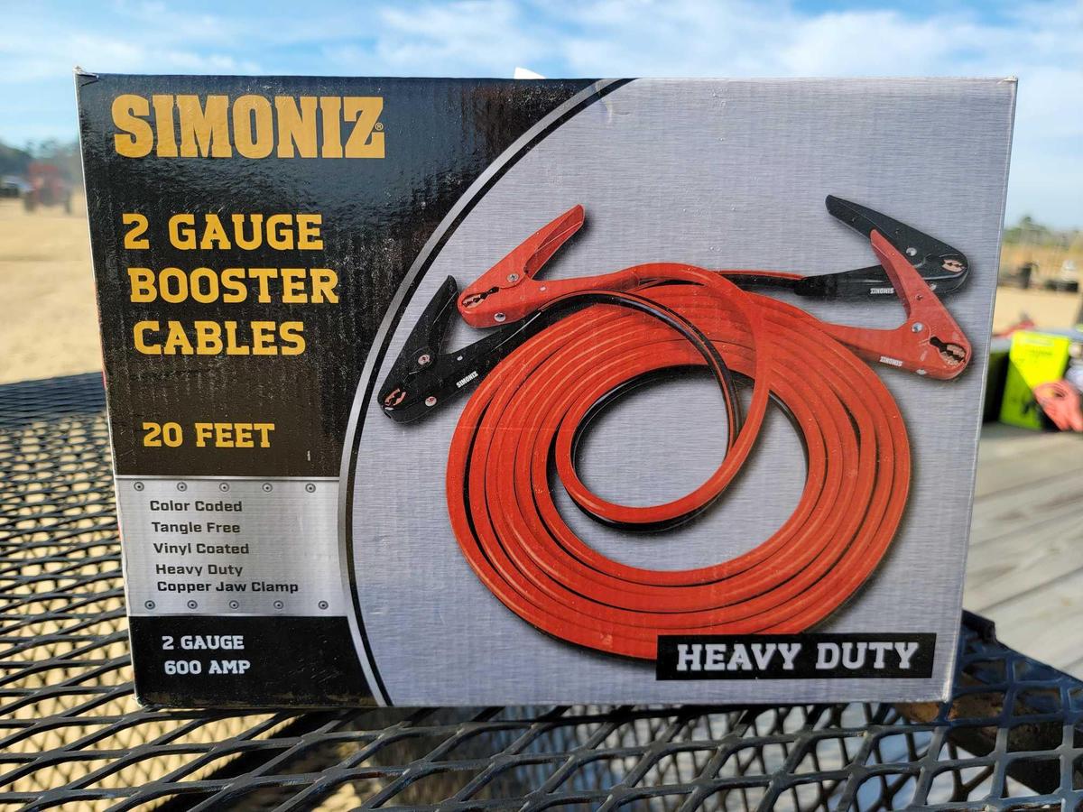 STRONG 2 - GAUGE 20' JUMPER CABLES,