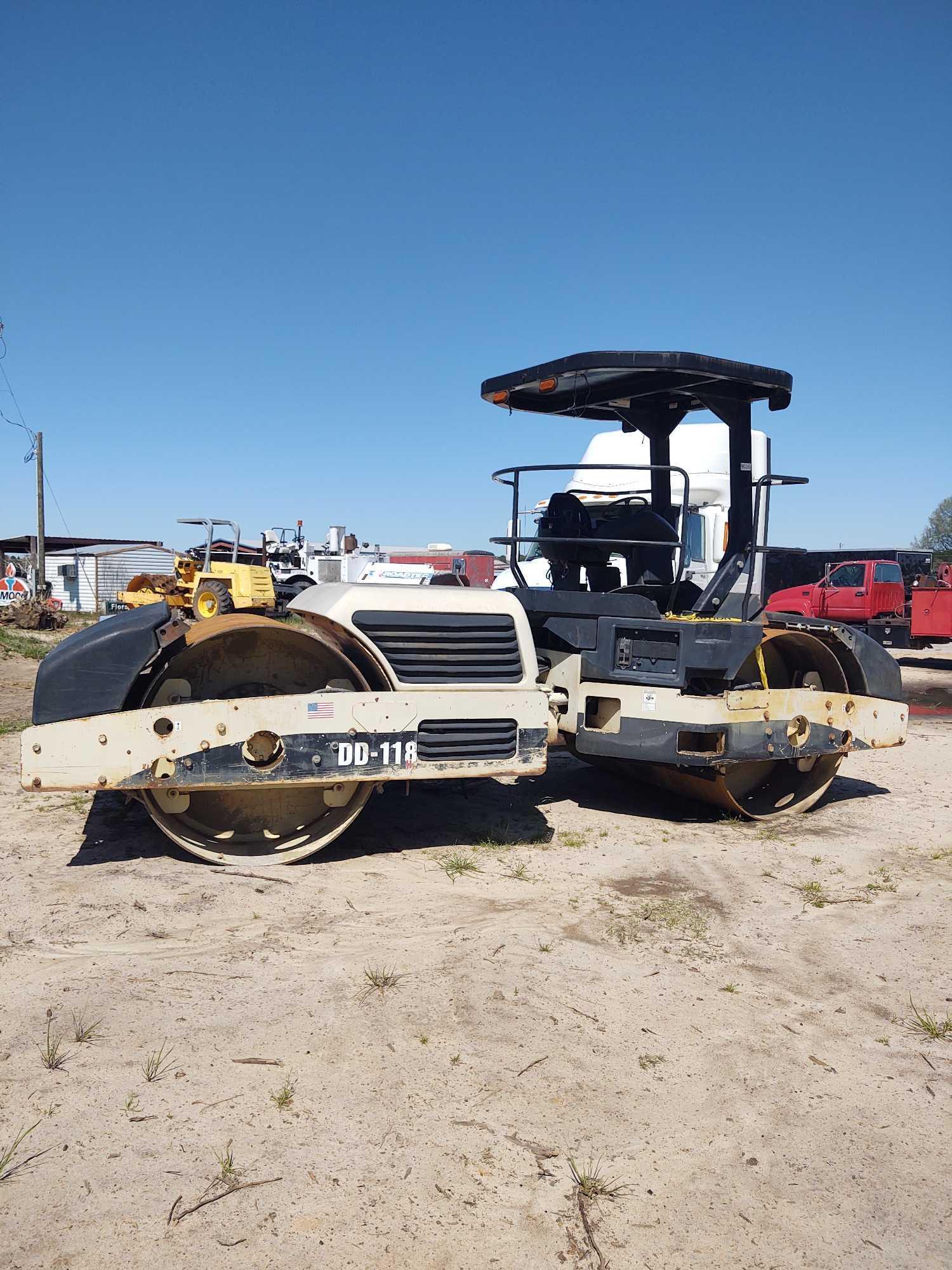 INGERSOLL RAND PD118HF DOUBLE DRUM ROLLER