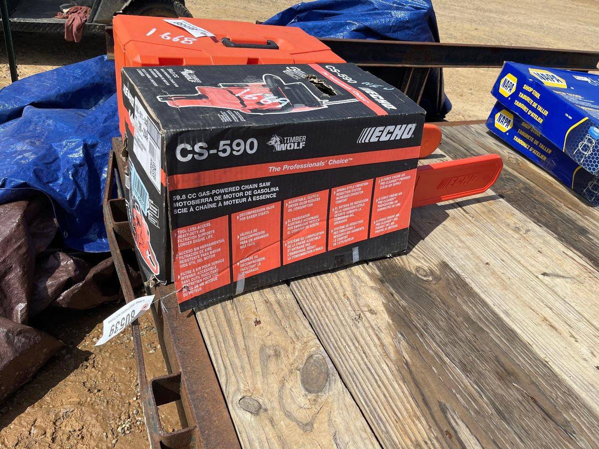 1669 - BRAND NEW ECHO CS590 CHAIN SAW