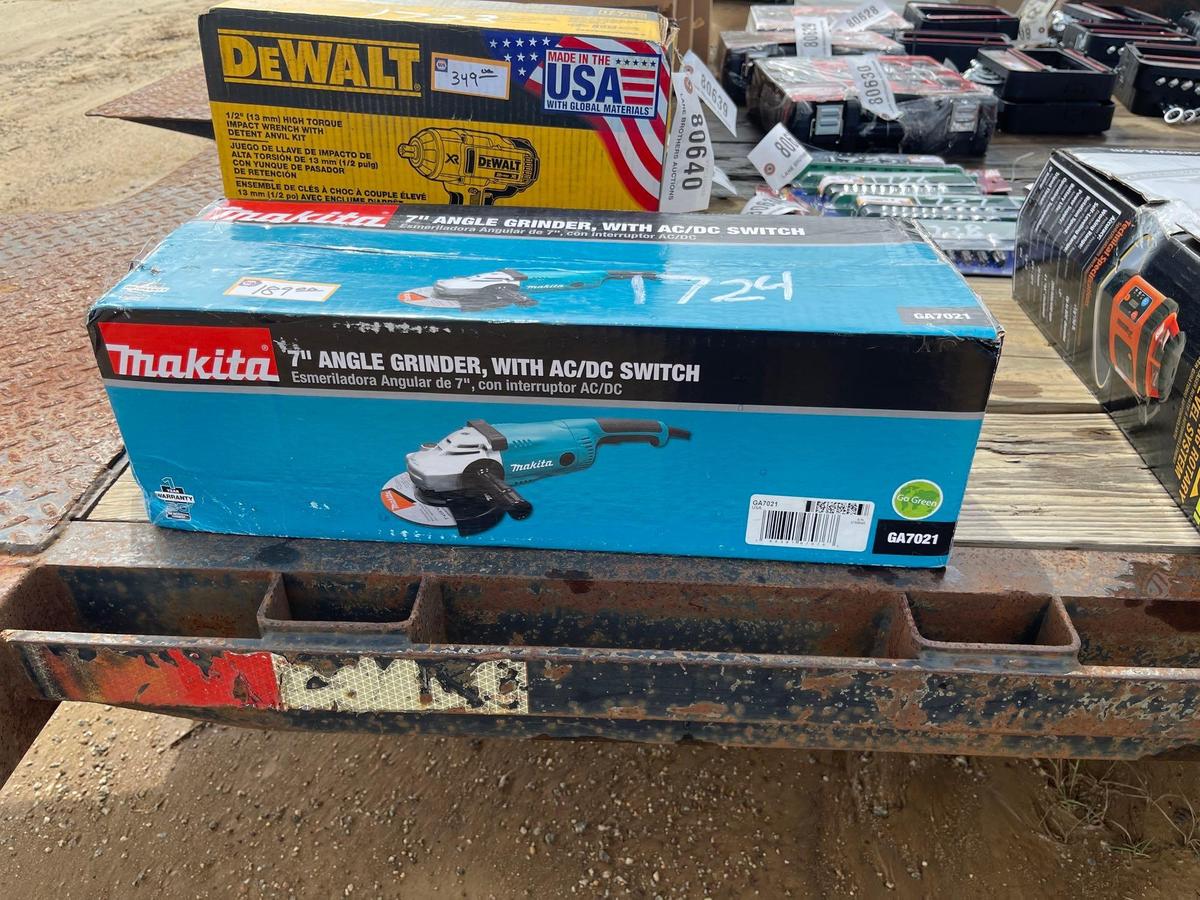 1724 - MAKITA 7" ANGLE GRINDER