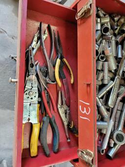 TEST RITE TOOL BOX & TOOLS