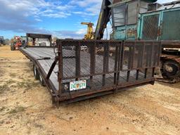 1315 - CROSLEY 102" X 18' GOOSE NECK TRAILER