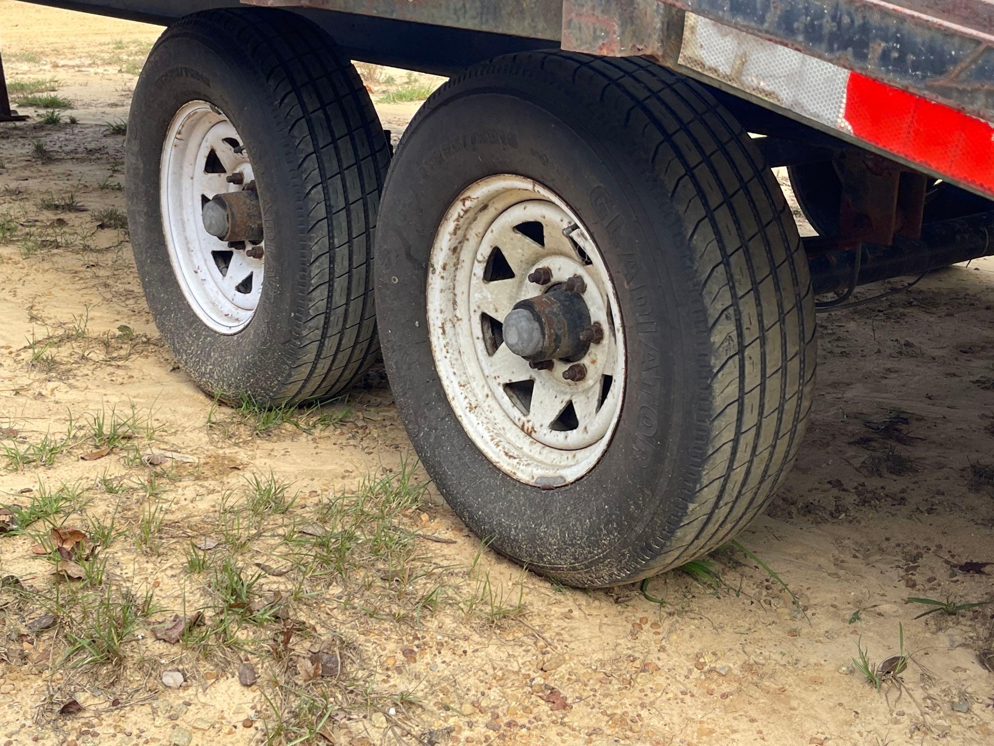 1315 - CROSLEY 102" X 18' GOOSE NECK TRAILER