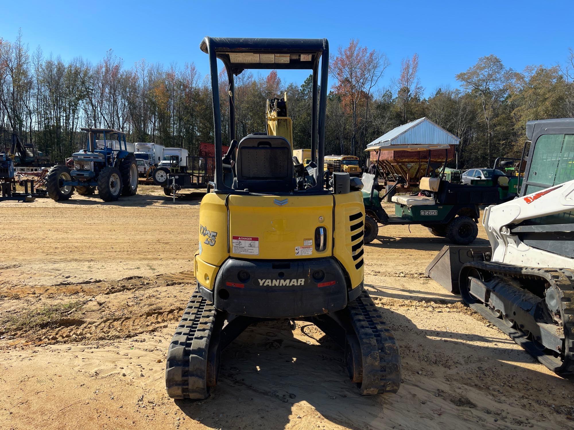 394 - 2016 YANMAR EXCAVATOR V1025-6A