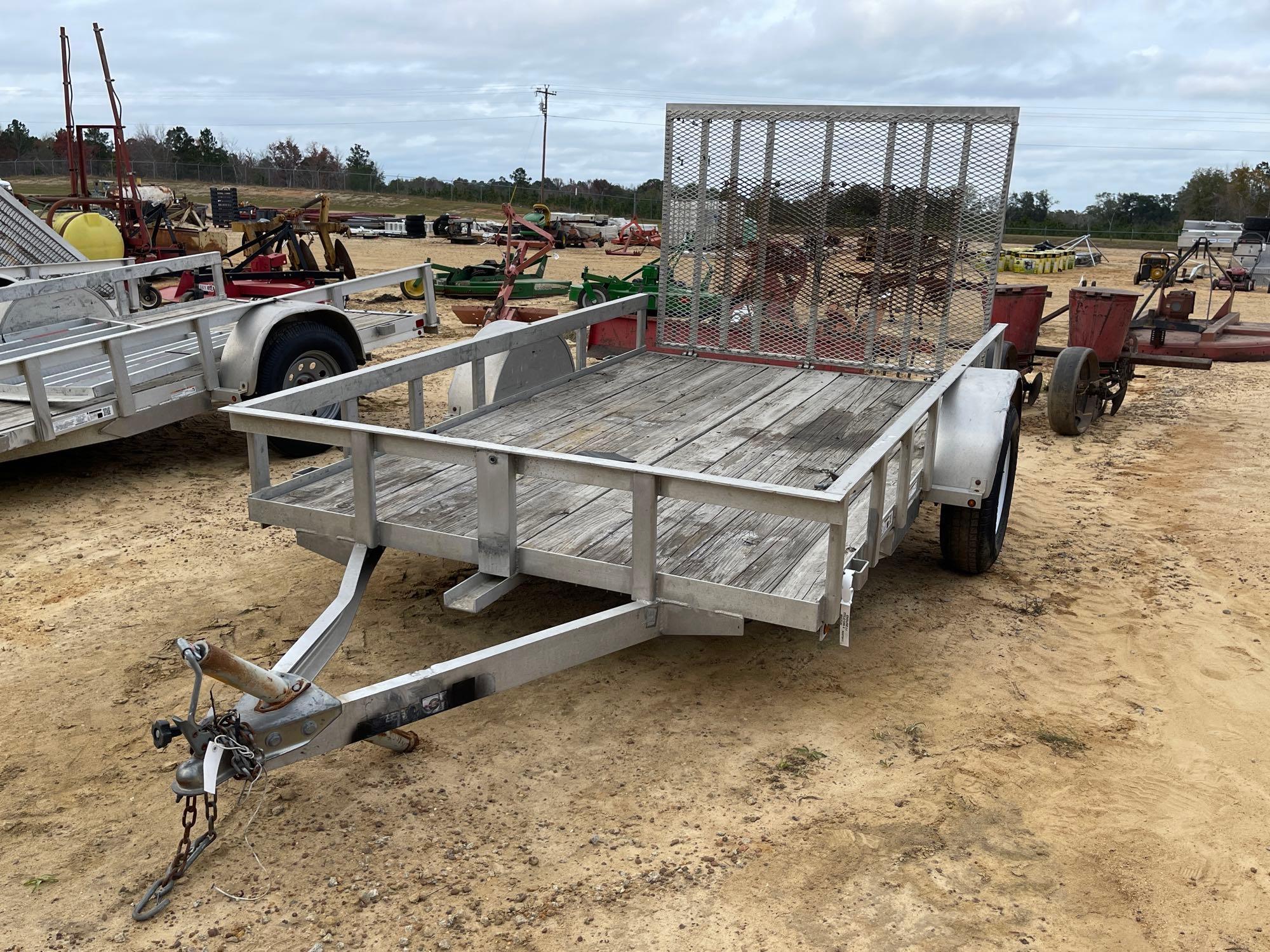 446 - 6' X 10' ALUMINUM GATE TRAILER