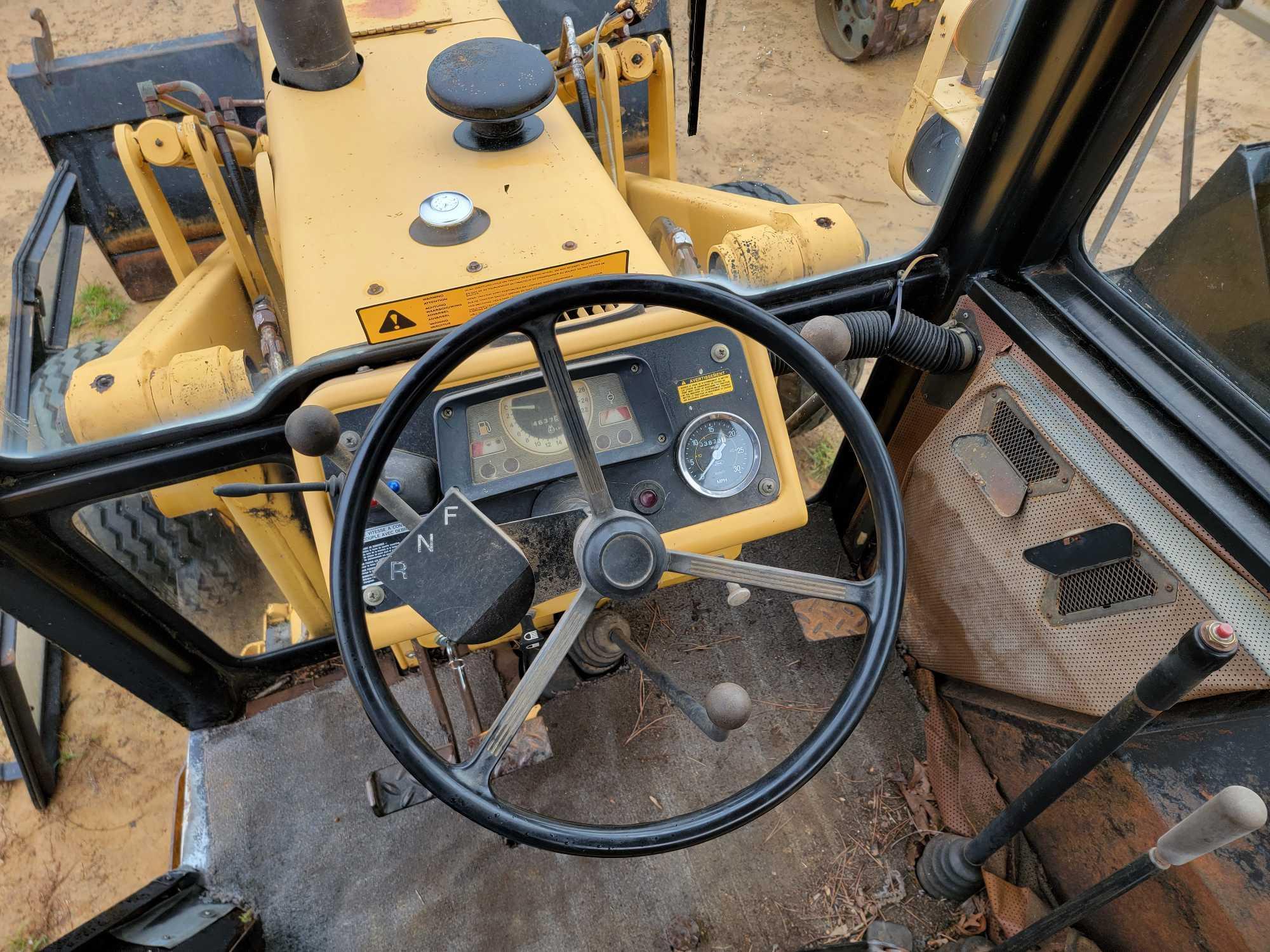 964 - FORD 555 2WD CAB BACKHOE LOADER