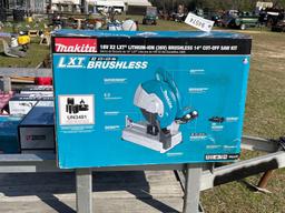 2045 - MAKITA 18 VOLT 14" CUT OFF SAW