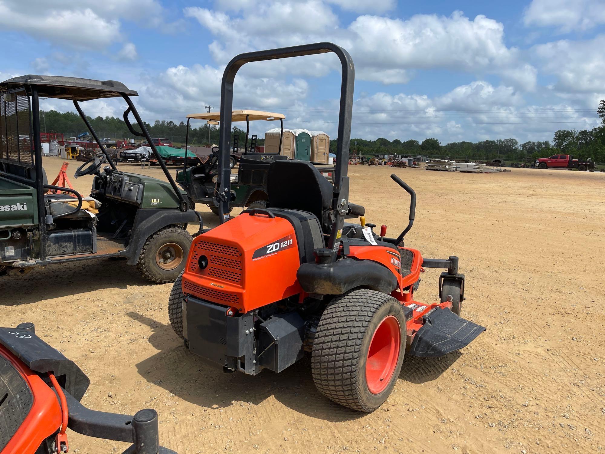 88 - 2021 KUBOTA ZD1211 ZERO TURN MOWER