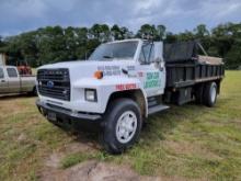 1020 - 1989 FORD F 800 CHASSIS TRUCK