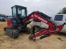 YANMAR SV40 CAB EXCAVATOR