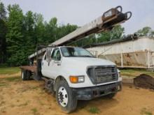 1107 - 2000 FORD F650 SUPER DUTY CREW CAB TRUCK