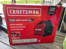 ABSOLUTE - CRAFTSMAN 2500 WATT GENERATOR