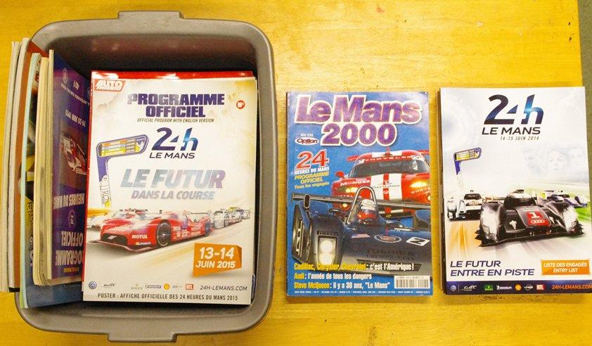 Le Mans race programmes