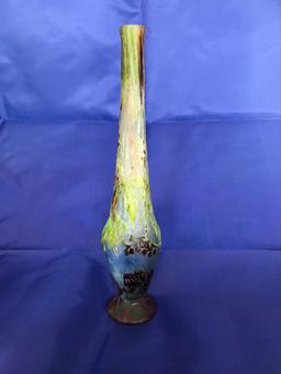 Daum Nancy Bud Vase