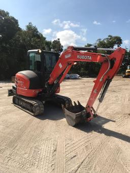 2018 Kubota KX040-4 Mini-Excavator