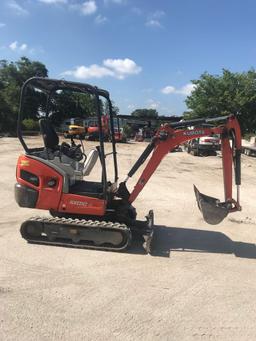 2017 Kubota KX018-4R Mini Excavator