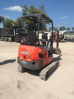 2017 Kubota KX018-4R Mini Excavator