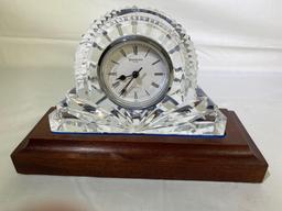 Waterford Welcome Bowl & mantel clock