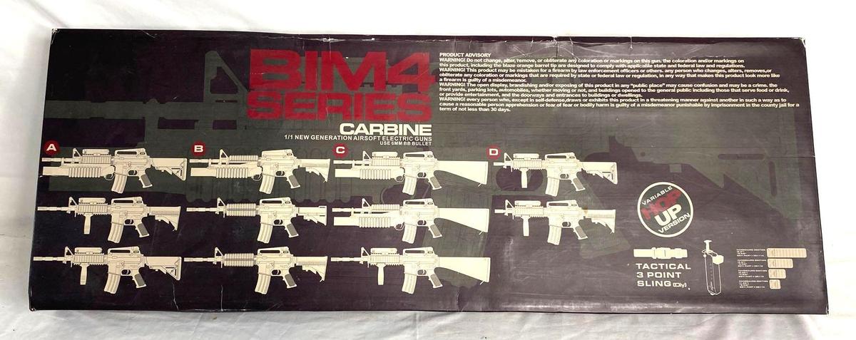 BOYI Aeg BIM4 Carbine 6mm BB airsoft electric gun