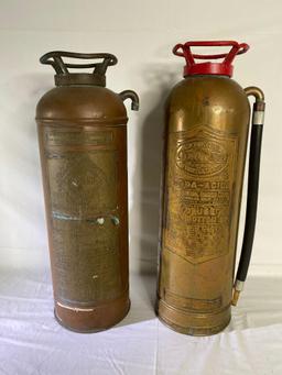 General Quick Aid SA-303 & Moore Handley copper fire extinguishers