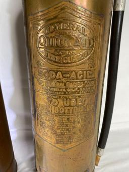 General Quick Aid SA-303 & Moore Handley copper fire extinguishers