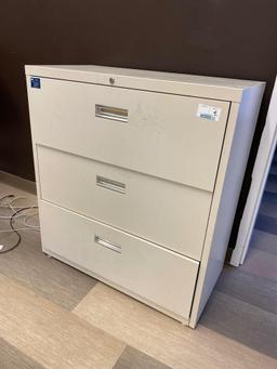 3 drawer lateral filing cabinet