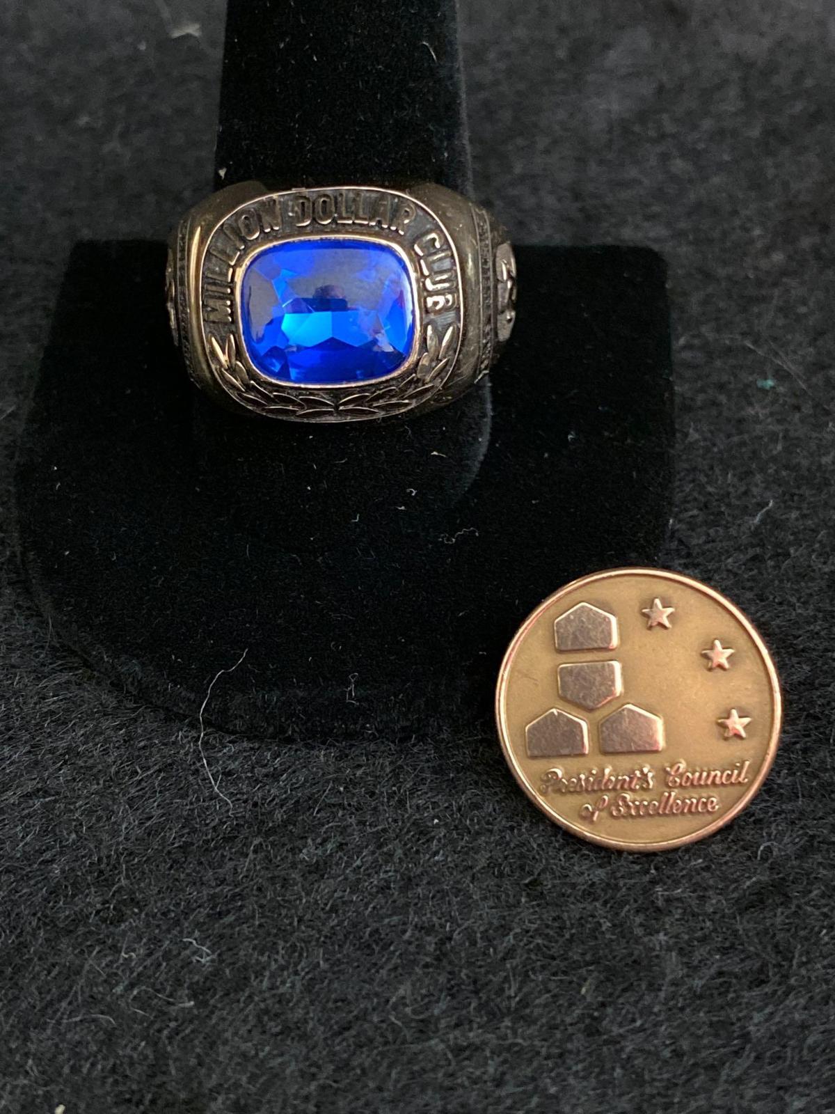 10K Award ring and pin 28g
