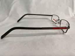 Prada VPS52A gun metal 52.17.140 men's eyeglass frames