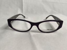 Prada VPR03P purple 52.17.135 women's eyeglass frames