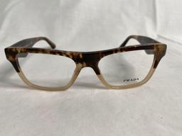 Prada VPR20Q tan tortoise 50.16.140 women's eyeglass frames