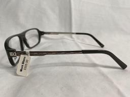Mont Blanc MB445 gray 56.15.140 men's eyeglass frames