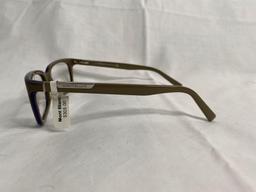 Mont Blanc MB429 tan 57.16.140 men's eyeglass frames