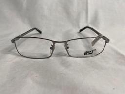 Mont Blanc MB246 silver 55.17.135 men's eyeglass frames