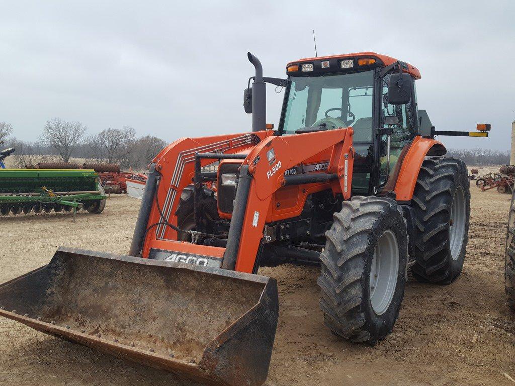 AGCO RT100 MFWD TRACTOR