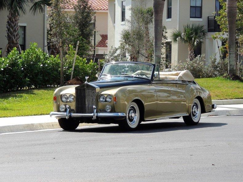 1963 ROLLS ROYCE SILVER CLOUD III DROPHEAD COUPE CONVERTIBLE