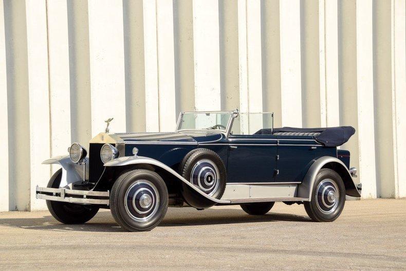 1930 ROLLS ROYCE PHANTOM  I NEWMARKET CONVERTIBLE SEDAN