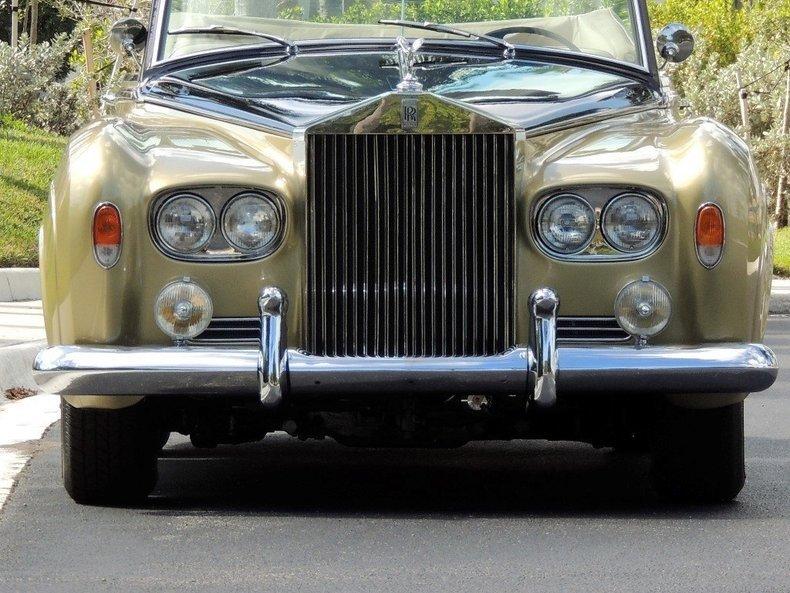 1963 ROLLS ROYCE SILVER CLOUD III DROPHEAD COUPE CONVERTIBLE