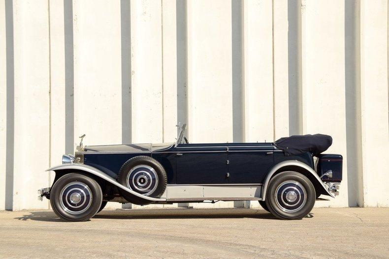 1930 ROLLS ROYCE PHANTOM  I NEWMARKET CONVERTIBLE SEDAN