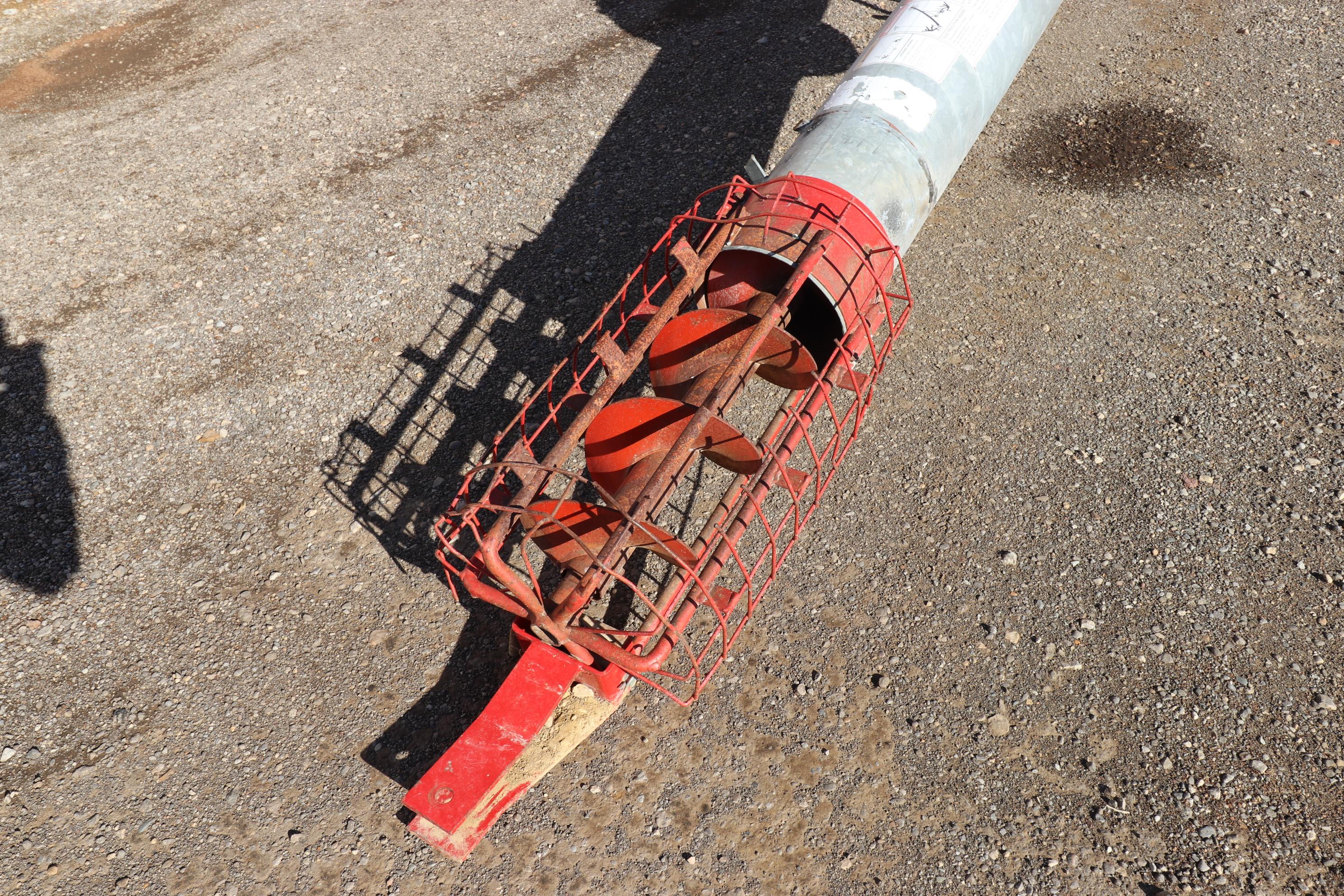 Wheatheart GHR 10”x61 auger set up for electric