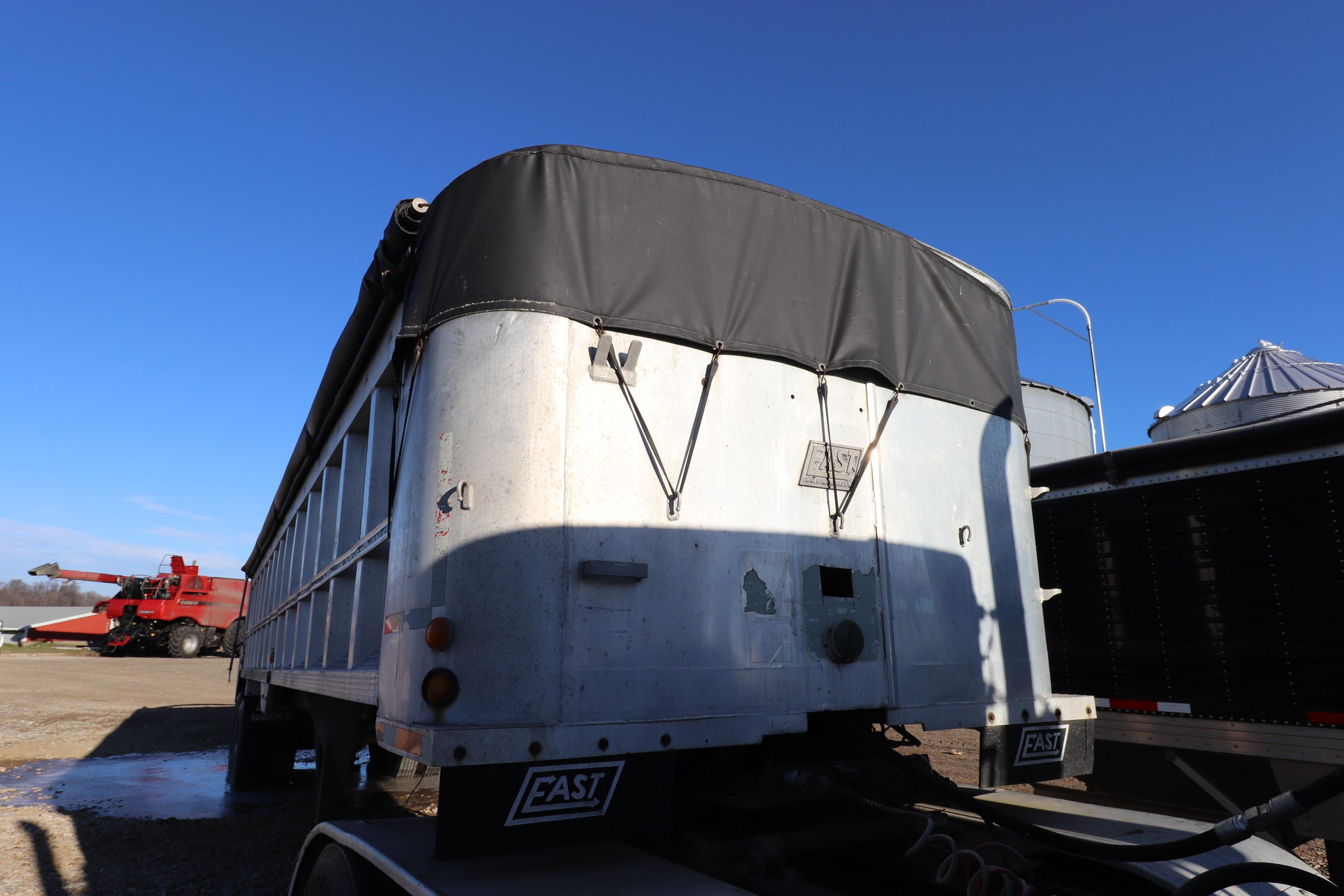 1988 East Frameless Dump Trailer 39’