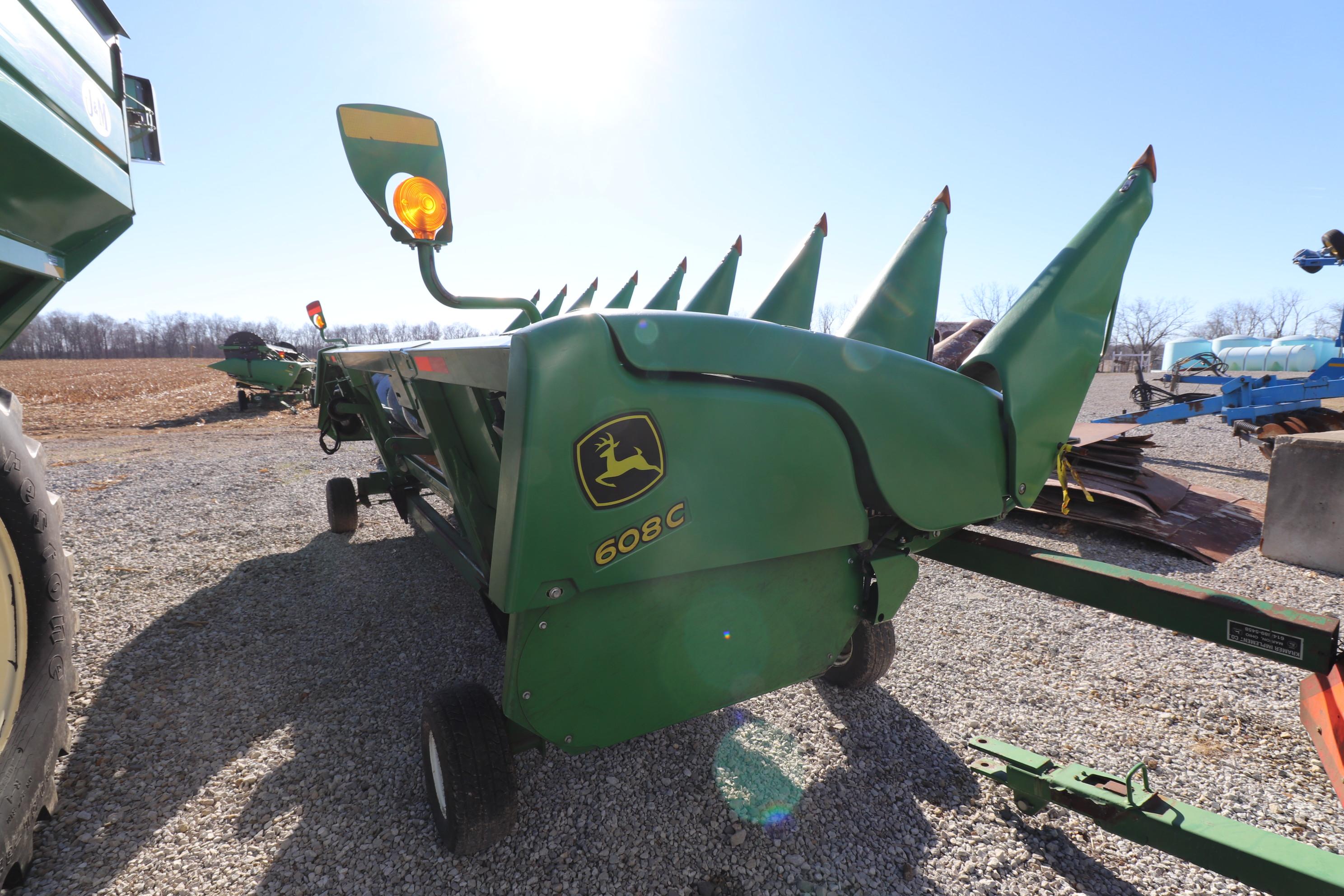 2014 John Deere 608C single drive