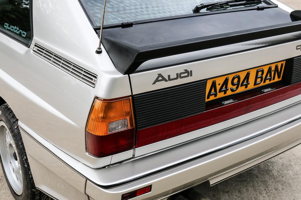 1984 Audi Quattro Turbo Charity Lot.