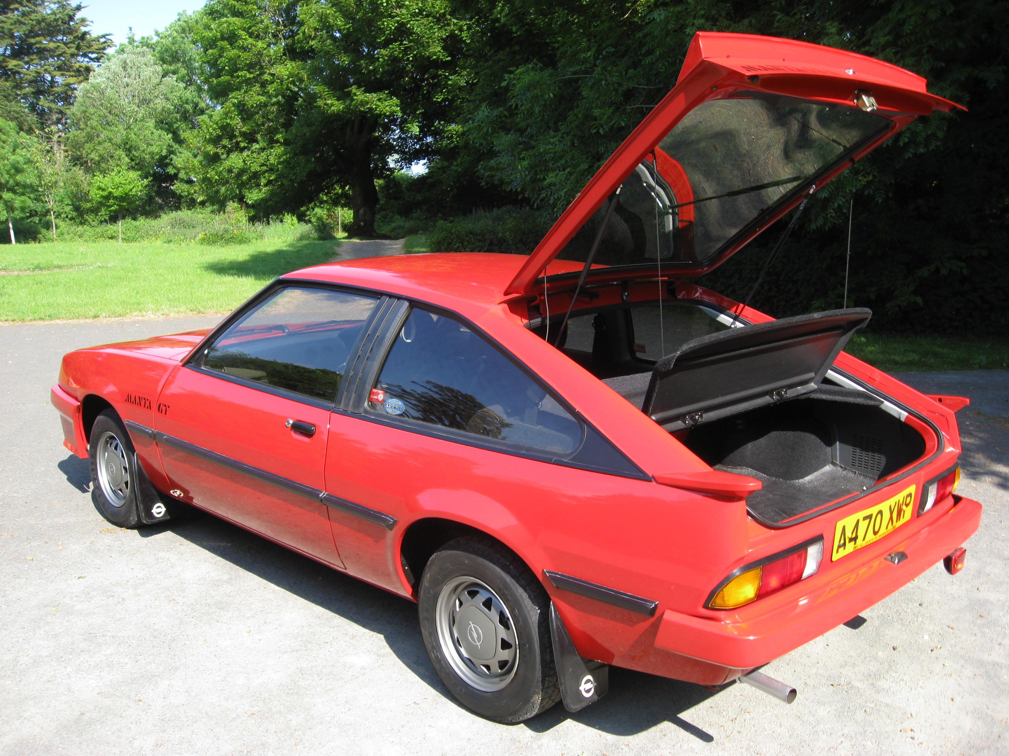 1983 Opel Manta (B2) GT 1.8S