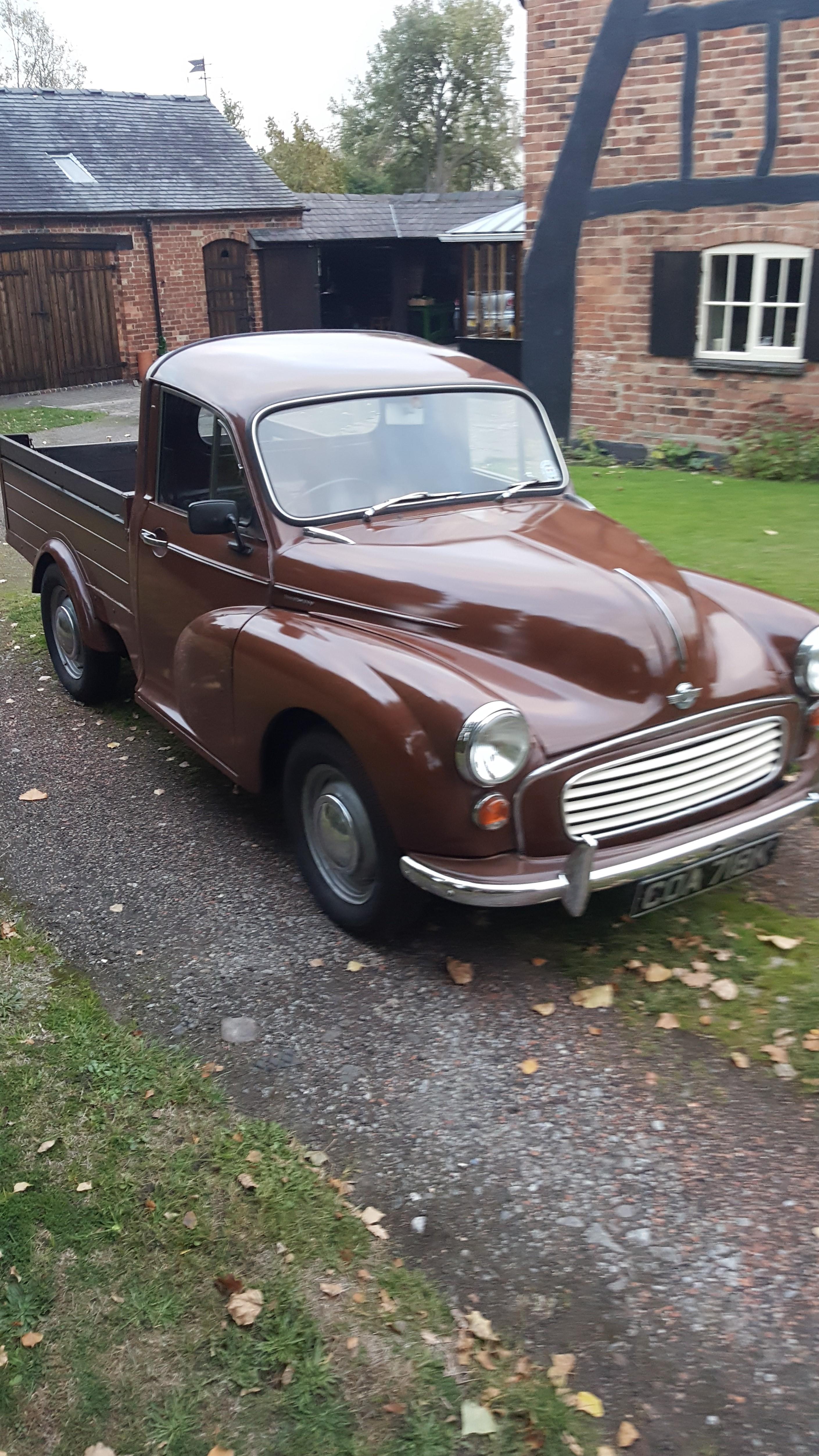 1972 Morris Minor Series V (ADO59) 6cwt.