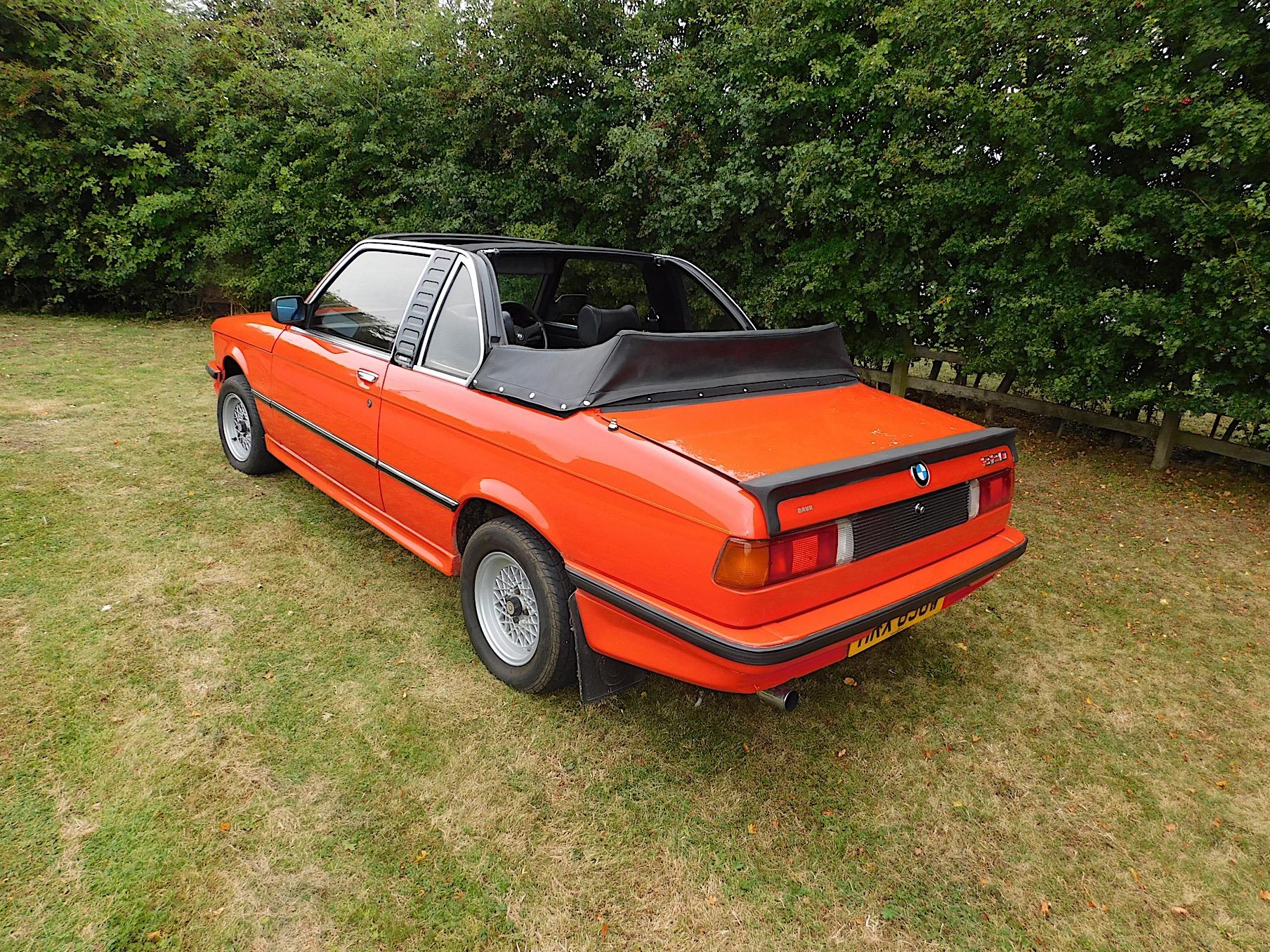 1980 BMW 320 Baur Cabriolet Automatic