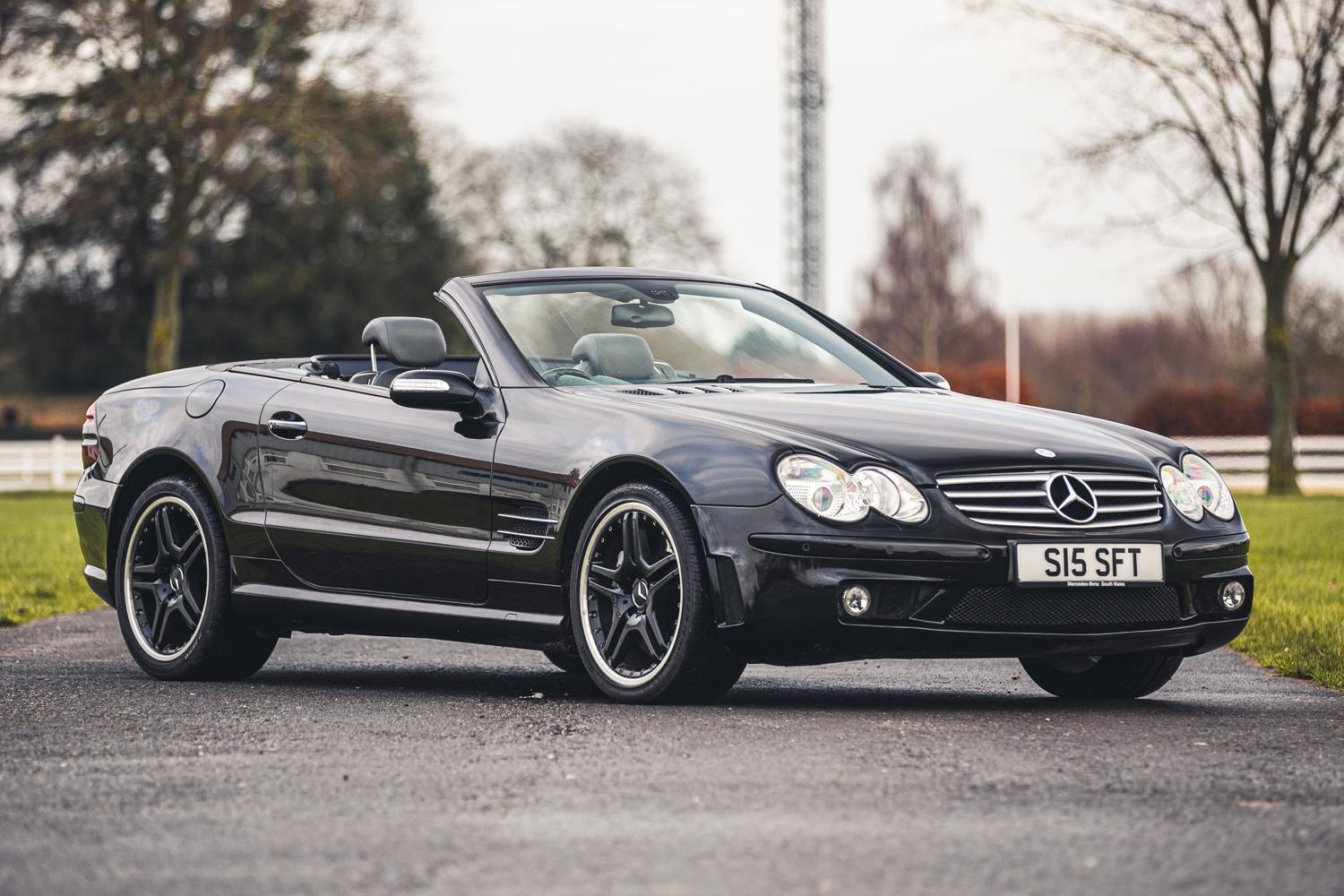 2005 Mercedes-Benz SL55 AMG (R230) with the F1 Performance Pack