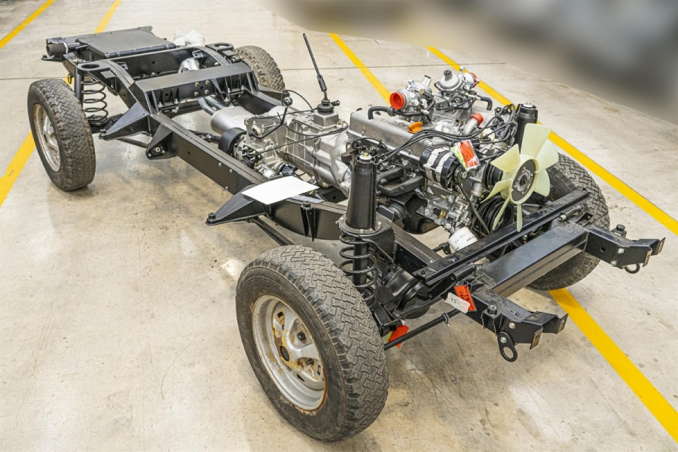 1977 Range Rover 'Suffix D' chassis only