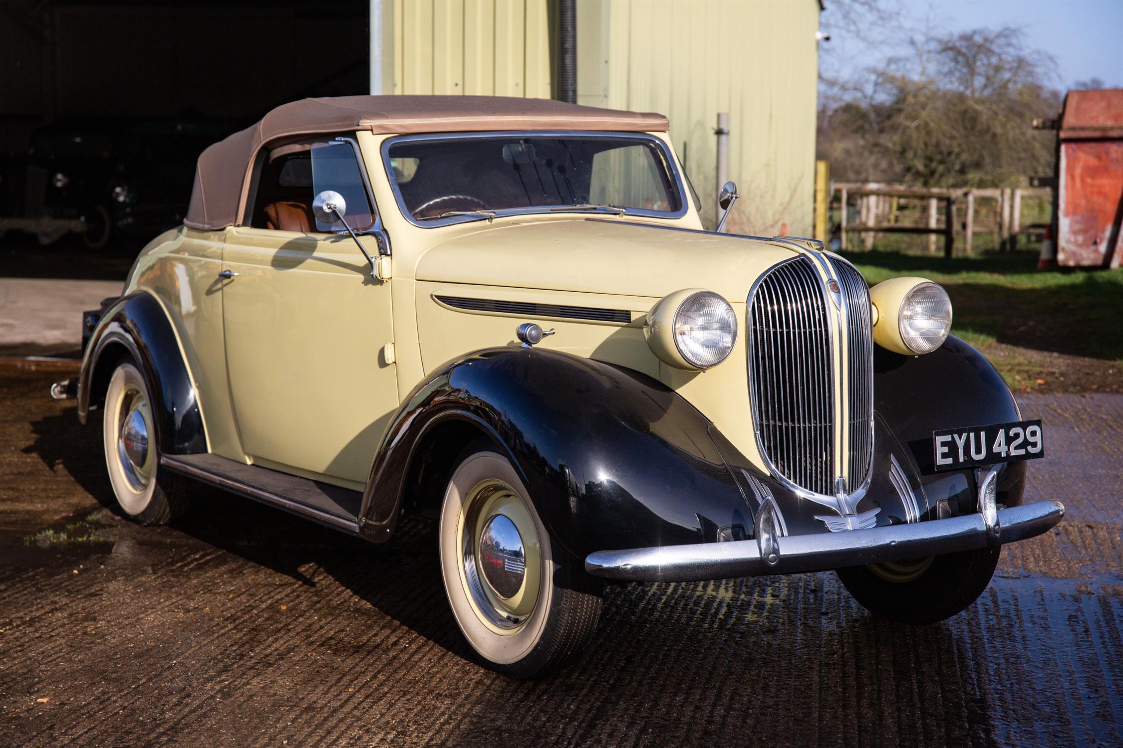 1938 Plymouth P6 'Chrysler Wimbledon' Convertible